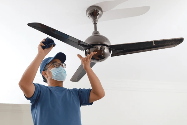 Ceiling Fan Cleaning